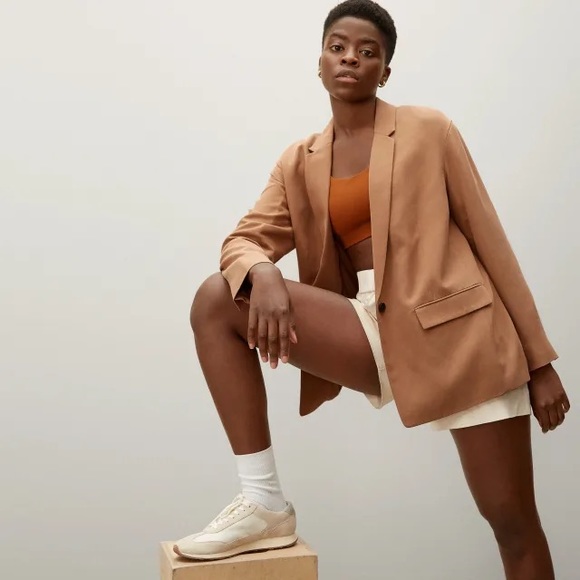 Everlane Easy Blazer in Toasted Coconut 00 - Picture 1 of 5